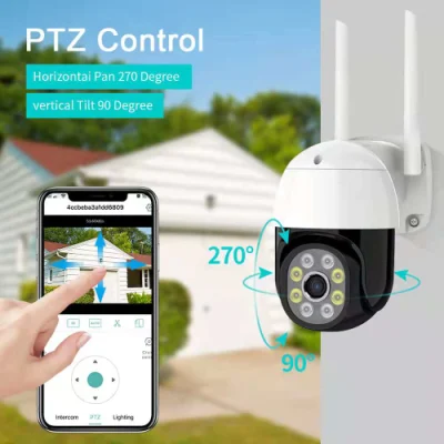 HD 1080P CCTV Беспроводная камера безопасности Корпус монитора PTZ Открытый Wi-Fi купольная скрытая шпионская камера наблюдения