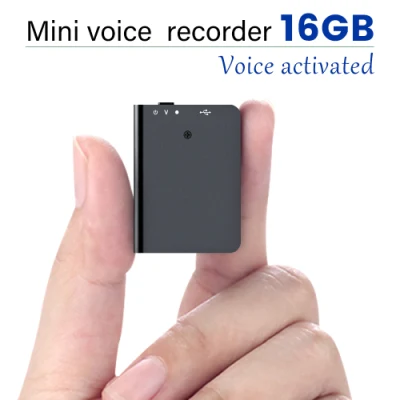 Мини-диктофон, 8/16 ГБ, диктофон, цифровое аудиозаписывающее устройство, профессиональный небольшой USB-диктофон, MP3 с голосовой активацией5.011 отзывов: 40 заказов